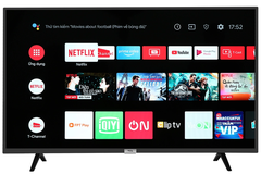 Tivi TCL 50in android 9.0 internet 50P618, giọng nói 4K