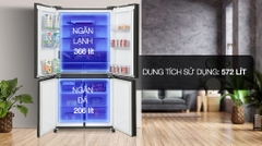 Tủ lạnh Sharp Inverter 572 lít SJ-FXP640VG-BK