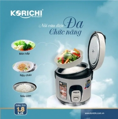 Nồi cơm điện 1,8 Lít Korichi KRC-1867