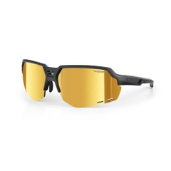 Kính thể thao Vision Loop - Matte Black / Full Revo Gold