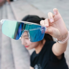 Kính thể thao Vision Aura - Bright & Transparent / Full Revo Ice Blue