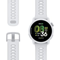 Đồng hồ GPS thể thao Coros Pace 4 - White Silicon