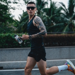 Kính thể thao Vision Aura - Matte Black / Gray