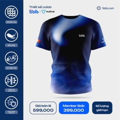 [NỮ] ÁO THUN THỂ THAO T-SHIRT 5BIB WM