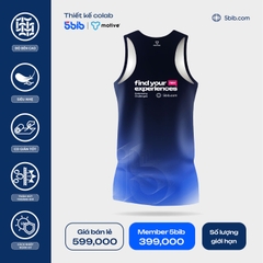 [NAM] ÁO THUN THỂ THAO SINGLET 5BIB MEN