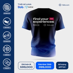 [NỮ] ÁO THUN THỂ THAO T-SHIRT 5BIB WM