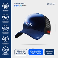 MŨ/ NÓN THỂ THAO TRUCKER CAP 5BIB