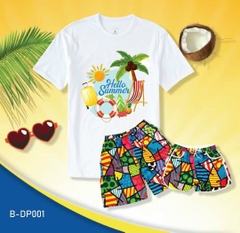 Đồ đi biển nam nữ đồng phục áo quần cho gia đình cặp đôi hội nhóm trẻ em du lịch mẫu nổi bật