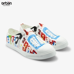 Giày nhựa urban in mới nhất - giày đi mưa - đi biển - siêu nhẹ bền đẹp in nhiều màu