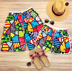 Quần đi biển gia đình nhóm công ty du lịch mới nhất đủ size vải kate thái siêu đẹp
