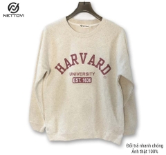 Áo Sweater nỉ bông Nam nữ dáng rộng kiểu dáng basic cực HOT - Be