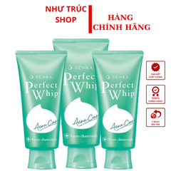 SỮA RỬA MẶT SENKA SẠCH MỤN DA KHÔ - XANH LÁ