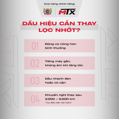 Lọc nhớt cao cấp cho xe phân khối lớn