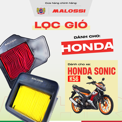 Lọc gió dầu xe máy Malossi cho xe Sonic lọc bụi vượt trội chuẩn zin
