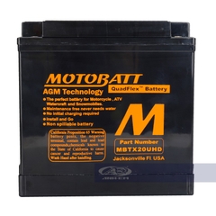 BÌNH MOTOBATT 20UHD (12V~21A) MTB-MBTX20UHD