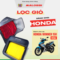 Lọc gió dầu xe máy Malossi cho xe Winner 150 lọc bụi vượt trội chuẩn zin.