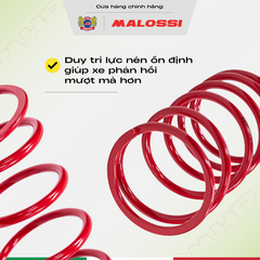 Lò xo trụ 10% thép hợp kim Malossi dành cho Honda 110 cho xe Air Blade/Vision/Lead/Click