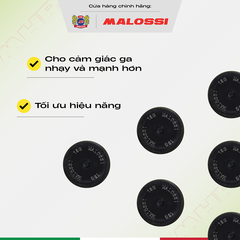 Bi nồi Air Blade 150 cao cấp gia cường sợi carbon Malossi Phiên bản màu đỏ