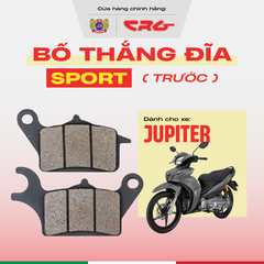 &nbsp;Bố Thắng Đĩa Phanh Ăn Chịu Nhiệt Cao CRG Sport X30 Kim Loại Đồng Cho Xe Jupiter