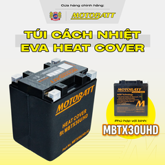 Túi Cách Nhiệt Ắc Quy Xe Máy Chống Nóng Tăng Tuổi Thọ Bình EVA HEAT COVER Motobatt MBTX30UHD Cho Harley Davidson
