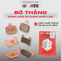Bố thắng đĩa sau Sintered MTX kiểm soát phanh sau an toàn chính xác