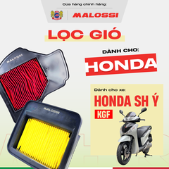 Lọc gió dầu xe máy Malossi cho xe SH Ý lọc bụi vượt trội chuẩn zin.