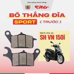 Bố Thắng Đĩa Phanh Ăn Chịu Nhiệt Cao CRG Sport X30 Kim Loại Đồng Cho Xe SH VN 150i