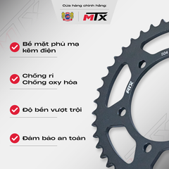 Dĩa tải thép cao cấp chống gỉ cho xe Phân khối lớn