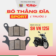 Bố Thắng Đĩa Phanh Ăn Chịu Nhiệt Cao CRG Sport X30 Kim Loại Đồng Cho Xe SH VN 125i