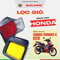 Lọc gió dầu xe máy Malossi cho xe Winner X lọc bụi vượt trội chuẩn zin