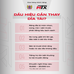 Dĩa tải thép cao cấp chống gỉ cho xe Phân khối lớn