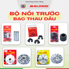 Bộ nồi tay ga trước bạc thau dầu cao cấp Malossi  dành cho Honda