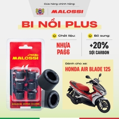 Bi nồi Air Blade 125 cao cấp gia cường sợi carbon Malossi Phiên bản màu đỏ