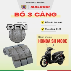 Bố 3 càng SH Mode gia cường 30% sợi carbon Malossi phiên bản cao cấp phần mặt bố đen