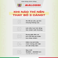 Bố 3 càng Lead 110 gia cường 30% sợi carbon Malossi phiên bản cao cấp phần mặt bố đen