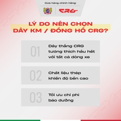 Dây công tơ mét Wave S110 báo tốc CRG thép bền bỉ phù hợp tất cả dòng xe