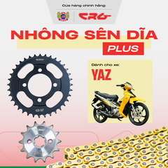 Bộ Nhông Sên Dĩa Chịu Tải Chống Mài Mòn CRG Plus cho xe Yaz