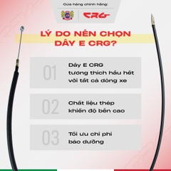 Dây E thép CRG thay thế như zin khởi động nhanh chóng