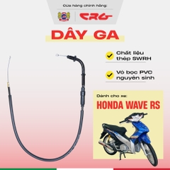 Dây ga Wave RS thép thay thế CRG bền bỉ như zin