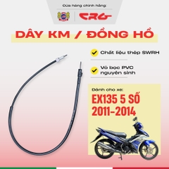 Dây công tơ mét Exciter 135 5 số 2011-2014 báo tốc CRG thép bền bỉ phù hợp tất cả dòng xe