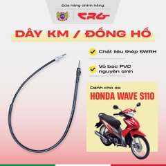 Dây công tơ mét Wave S110 báo tốc CRG thép bền bỉ phù hợp tất cả dòng xe