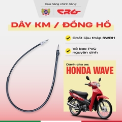 Dây công tơ mét Wave báo tốc CRG thép bền bỉ phù hợp tất cả dòng xe