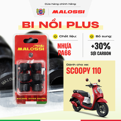 Bi nồi cao cấp gia cường sợi carbon Malossi xe Scoopy 110