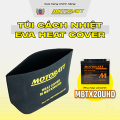 Túi Cách Nhiệt Ắc Quy Xe Máy Chống Nóng Tăng Tuổi Thọ Bình EVA HEAT COVER Motobatt MBTX20UHD Cho Harley Davidson