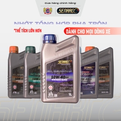 Nhớt tối ưu cho dòng xe đô thị Senarco Elemenz dòng tổng hợp pha trộn dung tích lớn