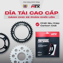 Dĩa tải thép cao cấp chống gỉ cho xe Phân khối lớn