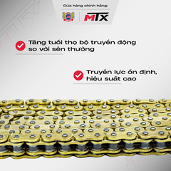 Sên phốt X Ring hiệu suất cao MTX dành cho xe phân khối lớn.