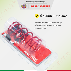 Lò xo trụ 20% thép hợp kim Malossi dành cho Honda 110 cho xe Air Blade/Vision/Lead/Click