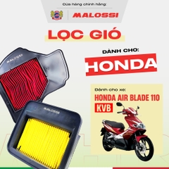 Lọc Gió Airblade 110 Fi Giấy Dầu Cao Cấp Malossi