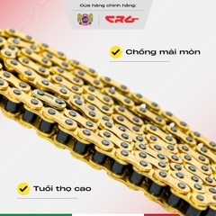 Combo nhông sên dĩa Wave RS plus sên vàng CRG dành cho nhiều dòng xe